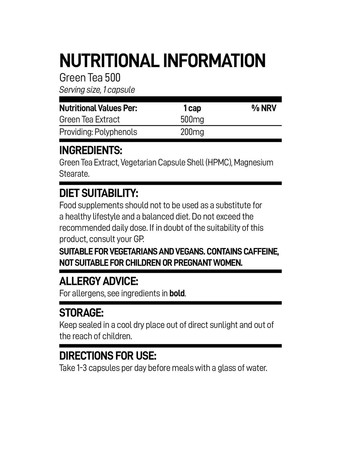 Bio Synergy Body Perfect Green Tea High Strength 90 Caps 2 Bio Synergy Body Perfect Green Tea High Strength 90 Caps - Image 2