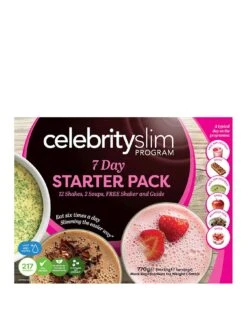 Celebrity Slim 7 Day Starter Pack, With Free Shaker - 770 Grams