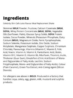 Celebrity Slim 20 Shake Variety Pack - 1100 Grams, Contents: 4 X Chocolate, 2 X Vanilla, 2 X Banana, 2 X Strawberry, 2 X Caramel 2 X Café Latte. 12 Celebrity Slim 20 Shake Variety Pack - 1100 Grams, Contents: 4 X Chocolate, 2 X Vanilla, 2 X Banana, 2 X Strawberry, 2 X Caramel 2 X Café Latte. -APPLE || PURE2IMPROVE || Sonik Sales Store 4WVYY SQ6 0000000099 N A SLd3