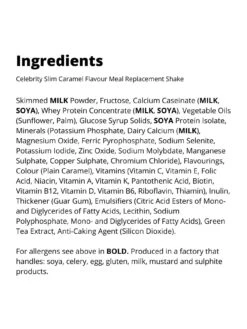 Celebrity Slim 7 Day Variety Shake Pack Total Weight 770 Grams (14 x 55 grams) 13 Celebrity Slim 7 Day Variety Shake Pack Total Weight 770 Grams (14 x 55 grams) -APPLE || PURE2IMPROVE || Sonik Sales Store 4WW34 SQ7 0000000099 N A DGy