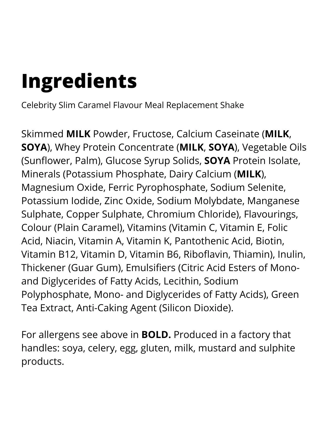 Celebrity Slim 7 Day Variety Shake Pack Total Weight 770 Grams (14 x 55 grams) 7 Celebrity Slim 7 Day Variety Shake Pack Total Weight 770 Grams (14 x 55 grams) - Image 7