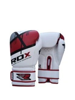 RDX Maya Hide Leather Gloves – Red/White