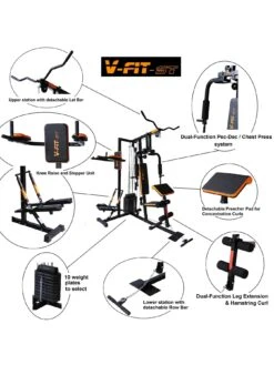 V-Fit STG-3 Herculean Python Upright Cross Trainer Gym 13 V-Fit STG-3 Herculean Python Upright Cross Trainer Gym -APPLE || PURE2IMPROVE || Sonik Sales Store KP339 SQ7 0000000099 N A DGy