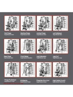 Marcy SM4000 Smith Machine & Weight Bench -APPLE || PURE2IMPROVE || Sonik Sales Store KYJTP SQ5 0000000088 NO COLOR SLd2