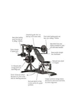 Marcy PM4400 Olympic Leverage Home Gym -APPLE || PURE2IMPROVE || Sonik Sales Store KYJTR SQ3 0000000088 NO COLOR SLd
