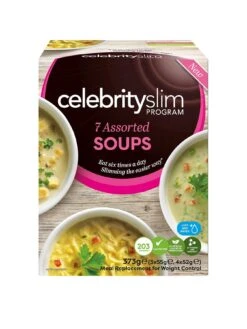Celebrity Slim 7 Assorted Soups  - 373 Grams