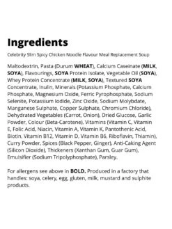 Celebrity Slim 7 Assorted Soups  - 373 Grams -APPLE || PURE2IMPROVE || Sonik Sales Store LFEU3 SQ3 0000000099 N A SLd