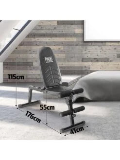 Marcy Multi Use Fold Away Dumbbell Bench -APPLE || PURE2IMPROVE || Sonik Sales Store M7FMR SQ5 0000000088 NO COLOR SLd2