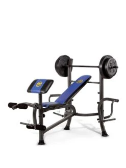 Marcy Starter Bench With 36kg Weight Set