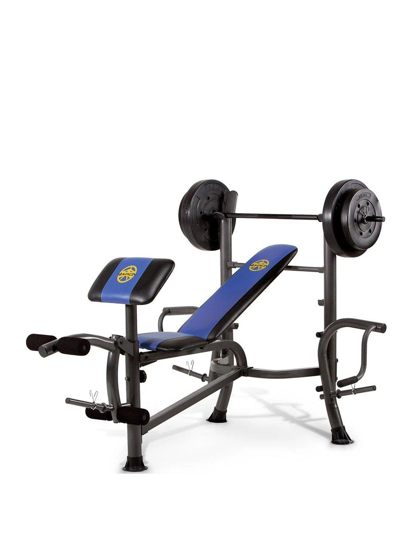 Marcy Starter Bench With 36kg Weight Set 1 Marcy Starter Bench With 36kg Weight Set