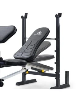Marcy Folding Standard Weight Bench With Rack -APPLE || PURE2IMPROVE || Sonik Sales Store MT73V SQ4 0000000004 BLACK SLd1