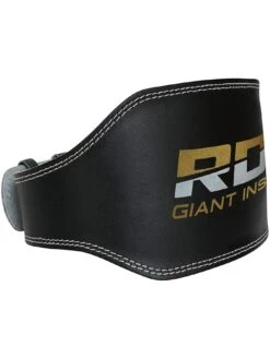 RDX 6-inch Leather Belt -APPLE || PURE2IMPROVE || Sonik Sales Store MUXM7 SQ4 0000000004 BLACK SLd
