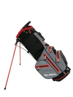 Ben Sayers Hydra Pro Waterproof Stand Bag -APPLE || PURE2IMPROVE || Sonik Sales Store MWVWW SQ3 0000000726 GREY RED SLd1