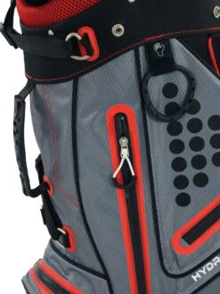 Ben Sayers Hydra Pro Waterproof Stand Bag -APPLE || PURE2IMPROVE || Sonik Sales Store MWVWW SQ4 0000000726 GREY RED SLd2