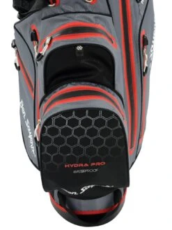 Ben Sayers Hydra Pro Waterproof Stand Bag -APPLE || PURE2IMPROVE || Sonik Sales Store MWVWW SQ5 0000000726 GREY RED SLd3
