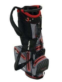 Ben Sayers Hydra Pro Waterproof Stand Bag -APPLE || PURE2IMPROVE || Sonik Sales Store MWVWW SQ6 0000000726 GREY RED SLd4
