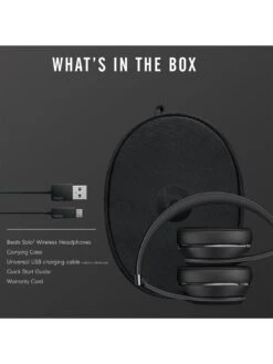 Beats Solo3 Wireless Headphones -APPLE || PURE2IMPROVE || Sonik Sales Store PGRY6 SQ5 0000000004 BLACK SLd1