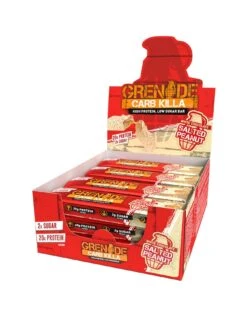 GRENADE Carb Killa White Chocolate Salted Peanut Protein Bar 60g X 12