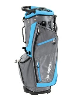 Ben Sayers XF Lite Stand Bag - Grey/Blue -APPLE || PURE2IMPROVE || Sonik Sales Store PRN7X SQ3 0000000088 NO COLOR SLd