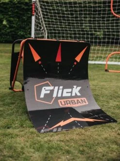 Football Flick Urban Soccer Skills Trainer -APPLE || PURE2IMPROVE || Sonik Sales Store PUXLJ SQ6 0000000301 BLACK ORANGE SLd3