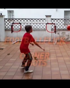 Football Flick Urban Corner Shot Top Bins Goal Skills Set -APPLE || PURE2IMPROVE || Sonik Sales Store PY7V7 SQ8 0000000301 BLACK ORANGE DVvP