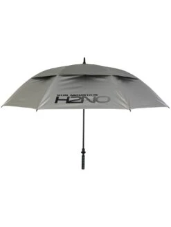 Sun Mountain H2NO Dual Canopy Windproof Large Golf Umbrella - 68" (172cm) Auto-Opening, Fibreglass Frame, UV Protection - Ultraviolet Silver -APPLE || PURE2IMPROVE || Sonik Sales Store PYFQT SQ3 0000000005 GREY SLd