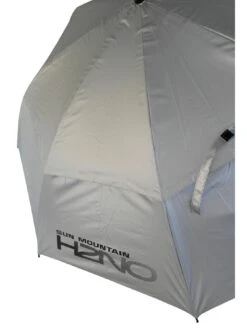 Sun Mountain H2NO Dual Canopy Windproof Large Golf Umbrella - 68" (172cm) Auto-Opening, Fibreglass Frame, UV Protection - Ultraviolet Silver -APPLE || PURE2IMPROVE || Sonik Sales Store PYFQT SQ4 0000000005 GREY SLd1
