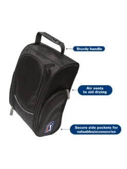 PGA Tour Shoe Bag With Club Cleaning Set -APPLE || PURE2IMPROVE || Sonik Sales Store PYGL7 SQ7 0000000088 NO COLOR DGy