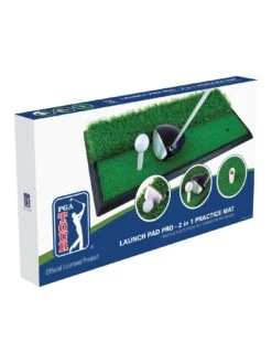 PGA Tour Launch Pad Pro 2 In 1 Practice Mat -APPLE || PURE2IMPROVE || Sonik Sales Store PYGL9 SQ6 0000000088 NO COLOR SLd3