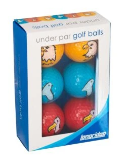 LONGRIDGE Under Par Balls - 6pk -APPLE || PURE2IMPROVE || Sonik Sales Store Q9AWG SQ3 0000000088 NO COLOR SLd