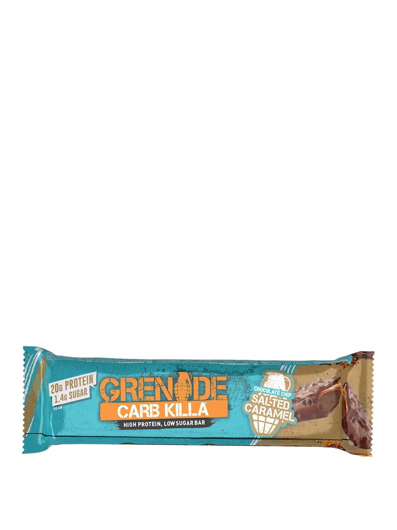 GRENADE Carb Killa Bars Chocolate Chip Salted Caramel (Box Of 12) 2 GRENADE Carb Killa Bars Chocolate Chip Salted Caramel (Box Of 12) - Image 2