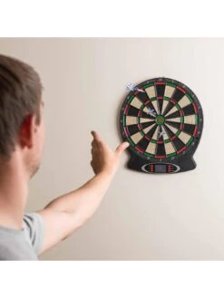 Toyrific Electronic Dart Board - With 6 Soft Tip Darts 11 Toyrific Electronic Dart Board - With 6 Soft Tip Darts -APPLE || PURE2IMPROVE || Sonik Sales Store QFYLG SQ6 0000000088 NO COLOR SLd3