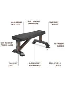 Steelbody STB-10101 Flat Bench -APPLE || PURE2IMPROVE || Sonik Sales Store QNUQE SQ3 0000000088 NO COLOR SLd