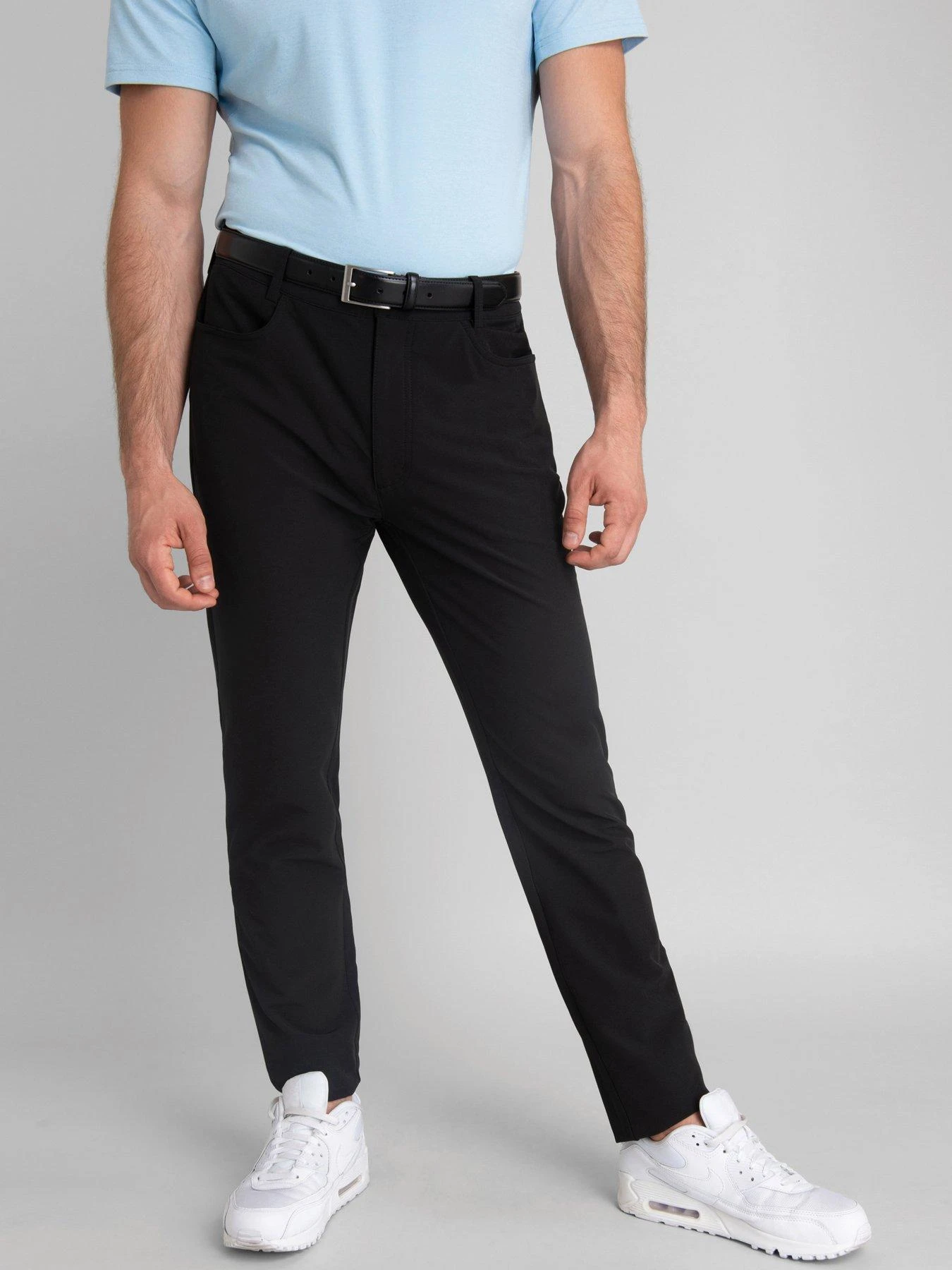 Calvin Klein Golf Genius Stretch Trousers - Black 1 Calvin Klein Golf Genius Stretch Trousers - Black