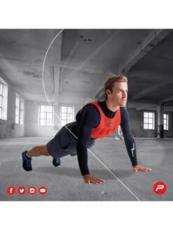 Weighted Vest -APPLE || PURE2IMPROVE || Sonik Sales Store QQFTL SQ3 0000000088 NO COLOR SLd