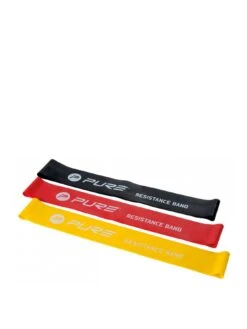 Resistance Bands - Set Of 3 For Heavy, Medium And Light