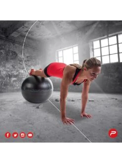Exercise Gym Ball - 65cm -APPLE || PURE2IMPROVE || Sonik Sales Store QQFUV SQ3 0000000088 NO COLOR SLd