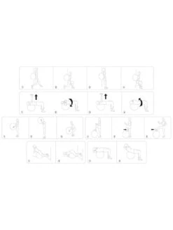 Exercise Gym Ball - 65cm -APPLE || PURE2IMPROVE || Sonik Sales Store QQFUV SQ5 0000000088 NO COLOR SLd2