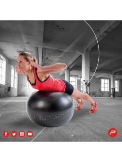 Exercise Gym Ball (75cm) 10 Exercise Gym Ball (75cm) -APPLE || PURE2IMPROVE || Sonik Sales Store QQFUW SQ5 0000000088 NO COLOR SLd2