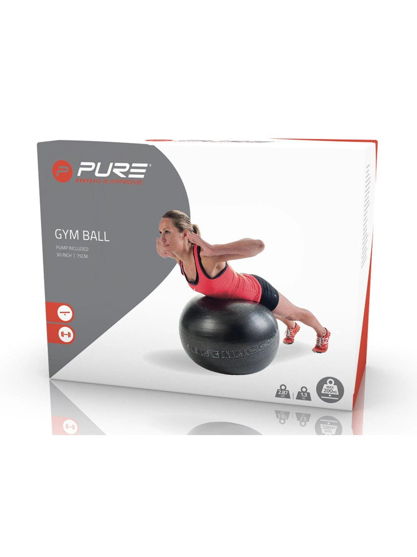 Exercise Gym Ball (75cm) 6 Exercise Gym Ball (75cm) - Image 6