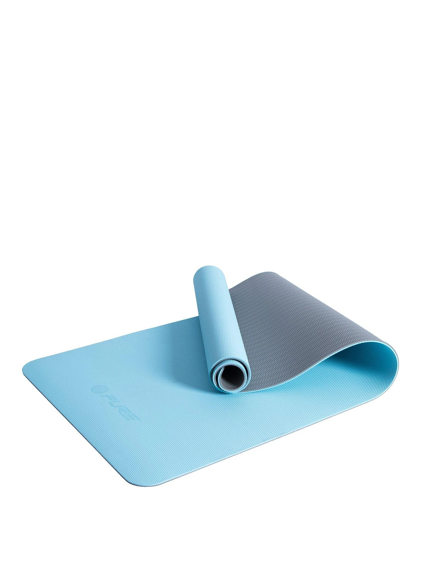 Pure2Improve Yoga Mat - Blue/Grey 1 Pure2Improve Yoga Mat - Blue/Grey