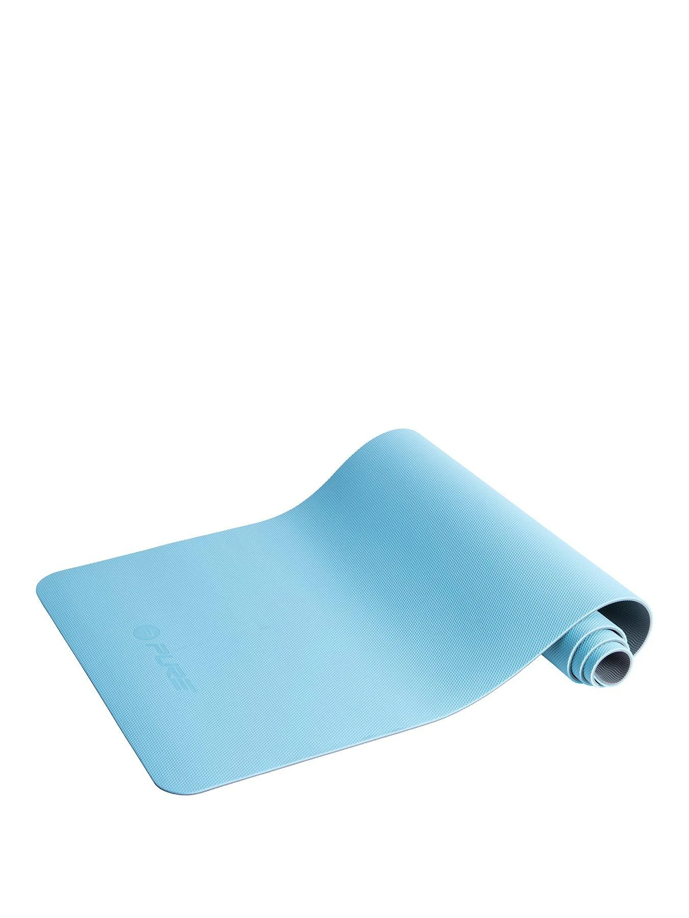 Pure2Improve Yoga Mat - Blue/Grey 2 Pure2Improve Yoga Mat - Blue/Grey - Image 2