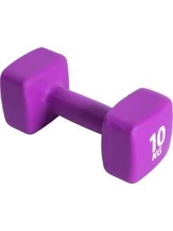 Pure2Improve Neoprene Coated Dumbbell - 10kg -APPLE || PURE2IMPROVE || Sonik Sales Store QRF97 SQ3 0000000088 NO COLOR SLd