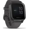 Garmin Venu® Sq GPS Smartwatch With All-day Health Monitoring - Slate With Shadow Grey Band