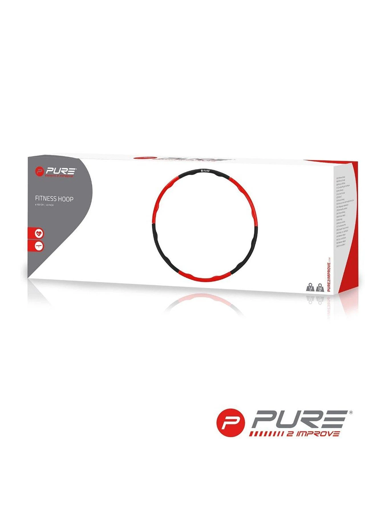 Pure2Improve Foldable Exercise Hula Hoop 2 Pure2Improve Foldable Exercise Hula Hoop - Image 2