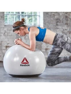Reebok Weighted Base Gymball With Pump (75cm) -APPLE || PURE2IMPROVE || Sonik Sales Store RLEAQ SQ4 0000000088 NO COLOR SLd1