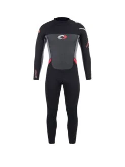 Osprey Origin Mens Long Wetsuit Black/Red