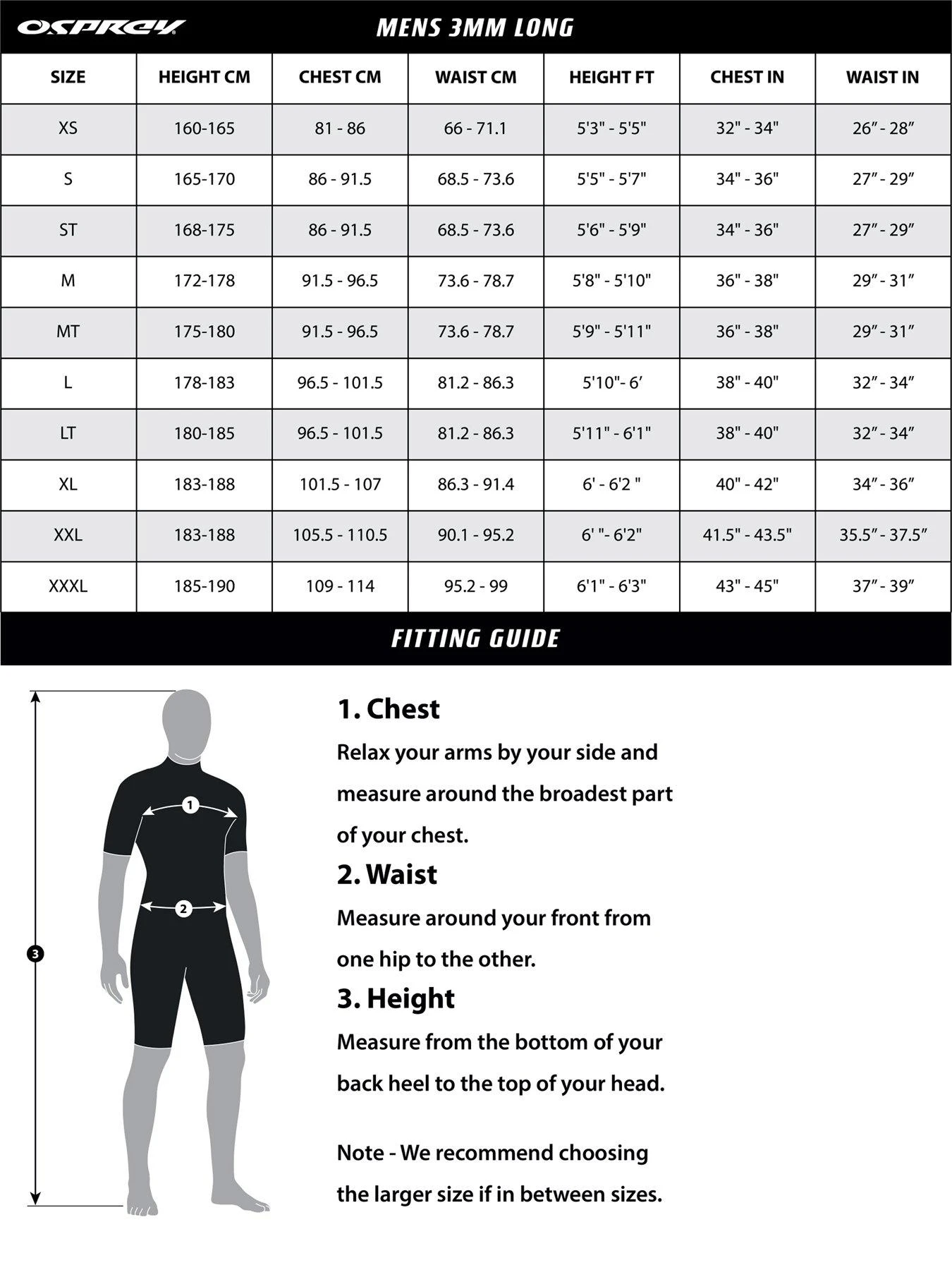 Osprey Origin Mens Long Wetsuit Black/Red 6 Osprey Origin Mens Long Wetsuit Black/Red - Image 6