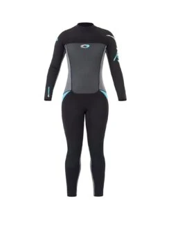 Osprey Origin Ladies Long Wetsuit (Black/Blue)