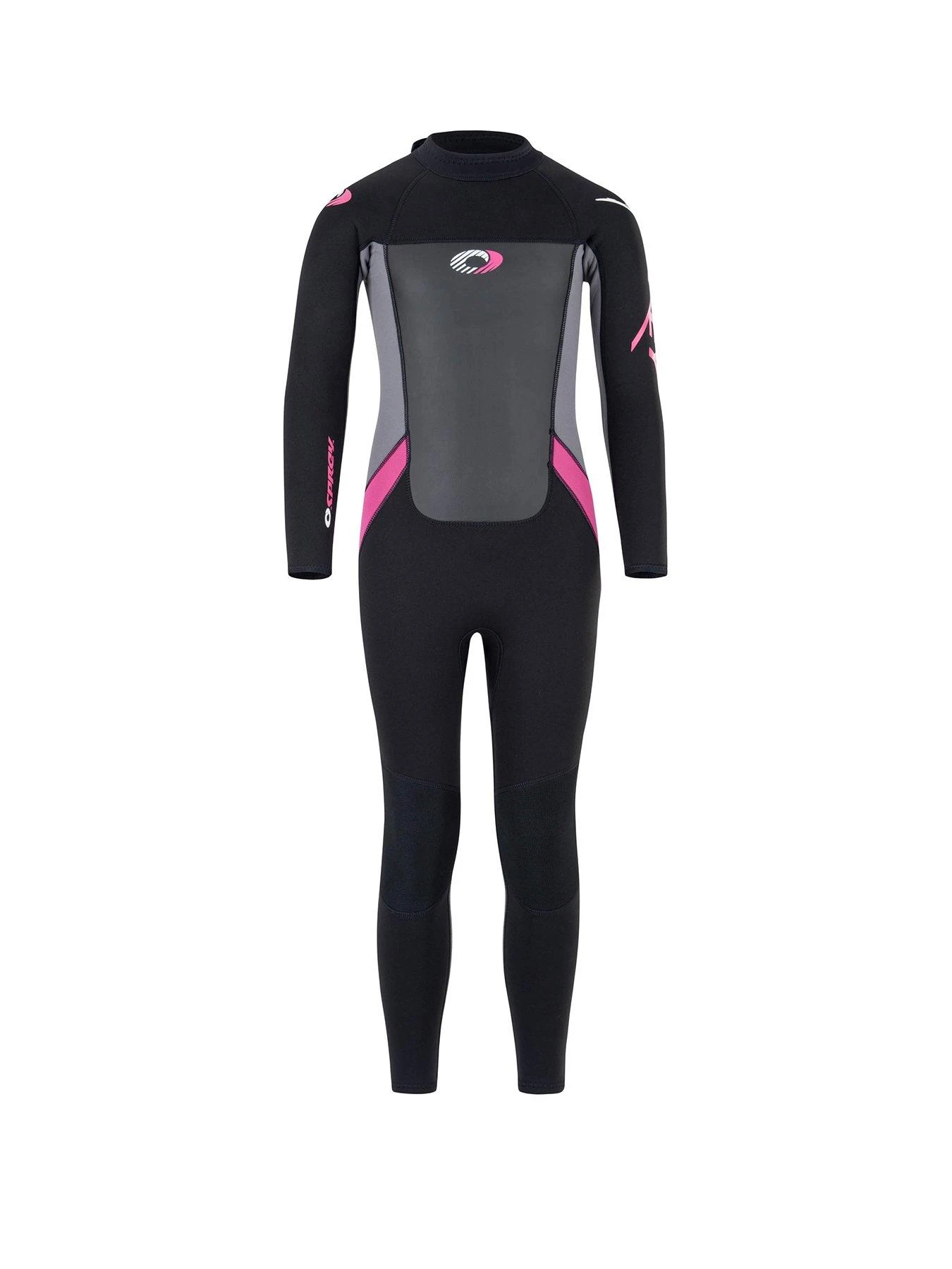 Osprey Origin Girls Long Wetsuit (Black/Pink) 1 Osprey Origin Girls Long Wetsuit (Black/Pink)
